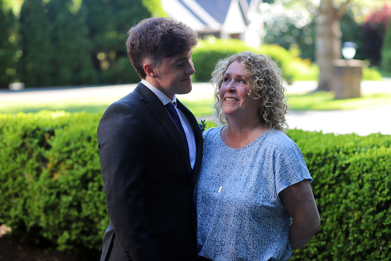 Prom mom and Colton